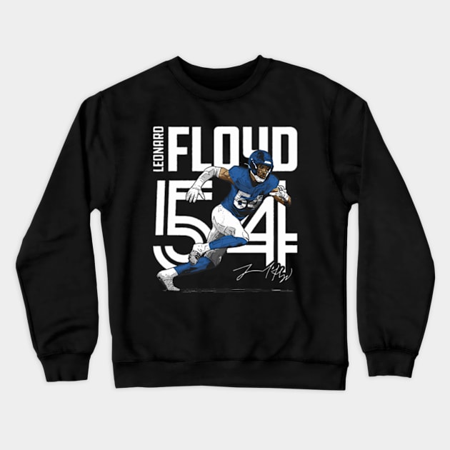 Leonard Floyd Los Angeles R Inline Crewneck Sweatshirt by Sink-Lux